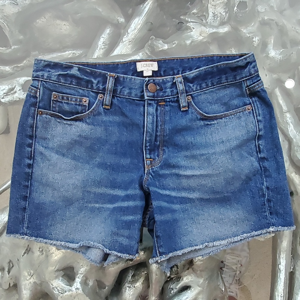 J Crew 4" - 5" Lexi Cut Off Jean Shorts - Size 27